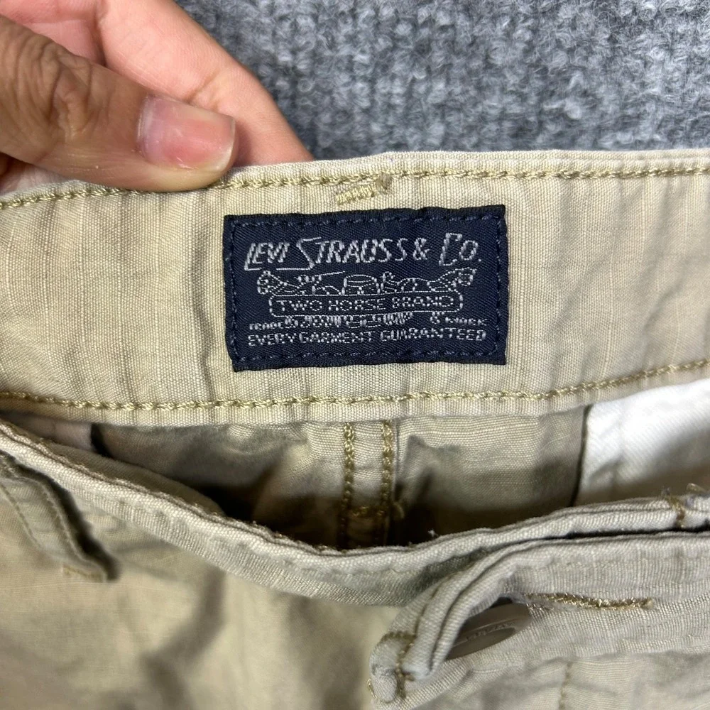 Levi’s Cargo Shorts Men's Beige Ripstop 10